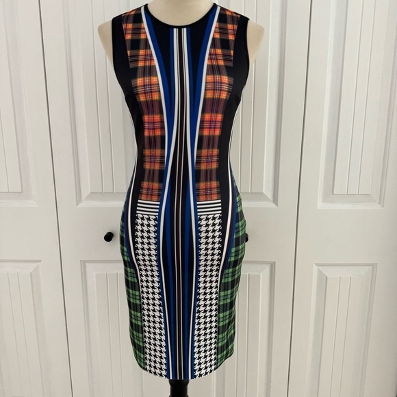 CLOVER CANYON Multicolor Dublin Neoprene Dress Size XS - Picture 16 of 16